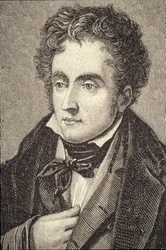 Porträt von Francois Auguste Rene, Vicomte de Chateaubriand